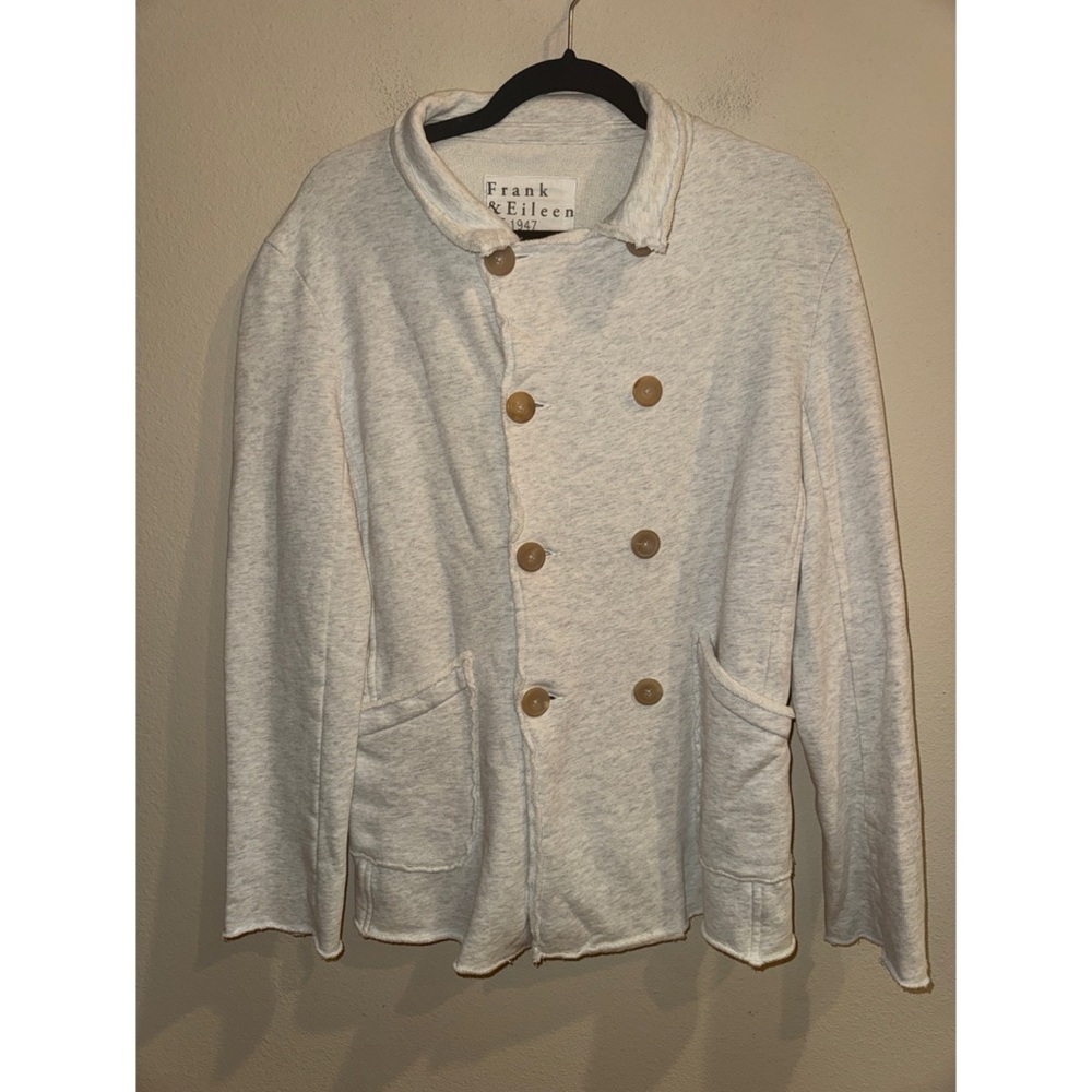 Frank & Eileen Belfast English Triple Fleece Peacoat Size Extra Small